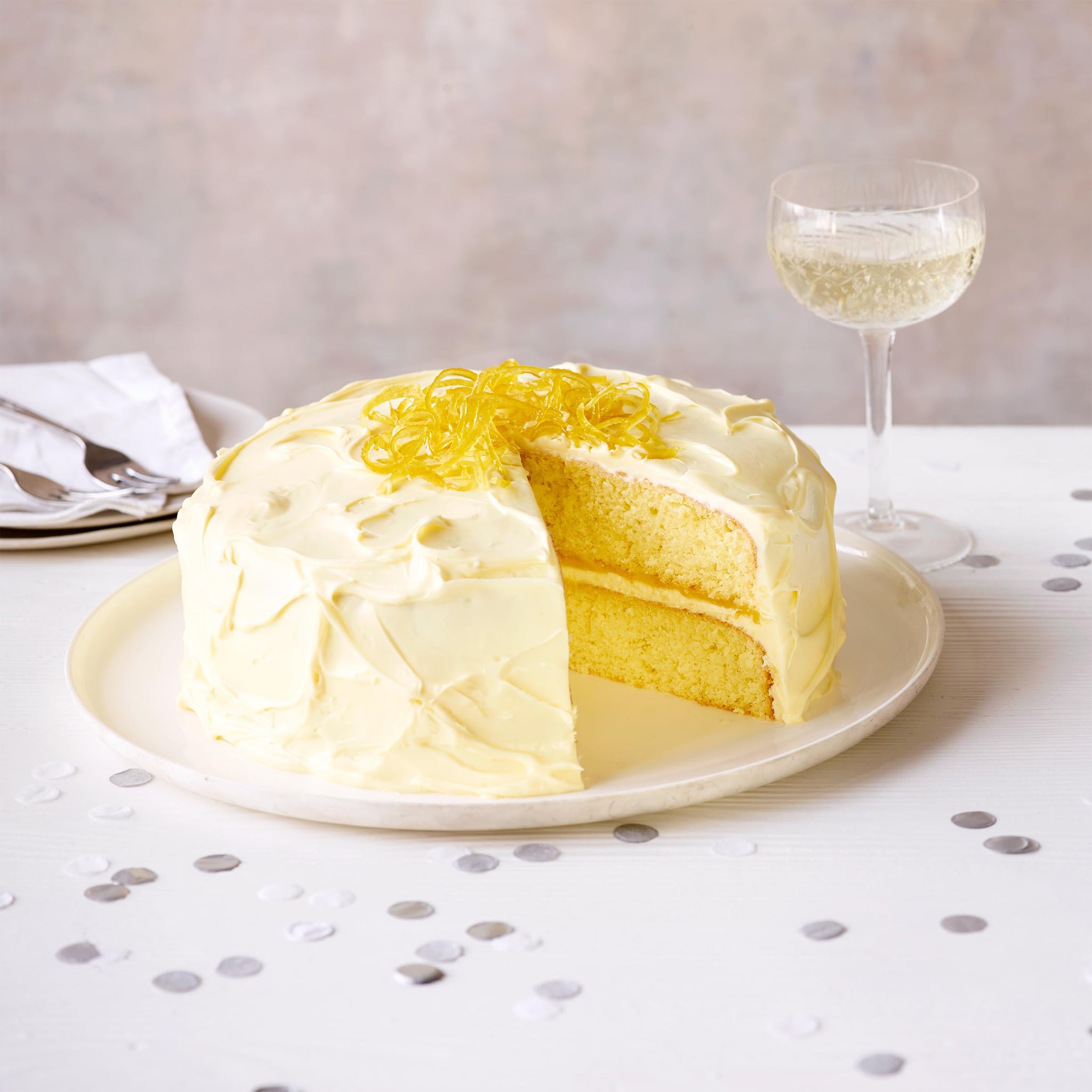 Betty Crocker Delights Super Moist Lemon Cake Mix, 13.25 oz