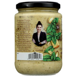 SACLA Alfredo Pasta Sauce with Basil Pesto | Creamy Italian White Pasta Sauce with Cheese & Basil | 14.5 oz Glass Jar | Imported from Italy | Non-GMO