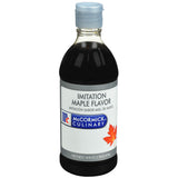 McCormick Culinary Imitation Maple Flavoring, 16 fl oz - One 16 Fluid Ounce Bottle of Maple Flavoring Extract for Baking, Use in Pancake Batter