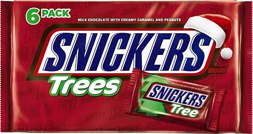 Snickers Chocolate Candy Tree, Singles (6 Count)