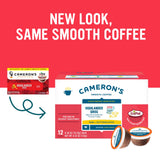Cameron's Coffee Single Serve Pods, Flavored, Highlander Grog, 12 Count (Pack of 1)
