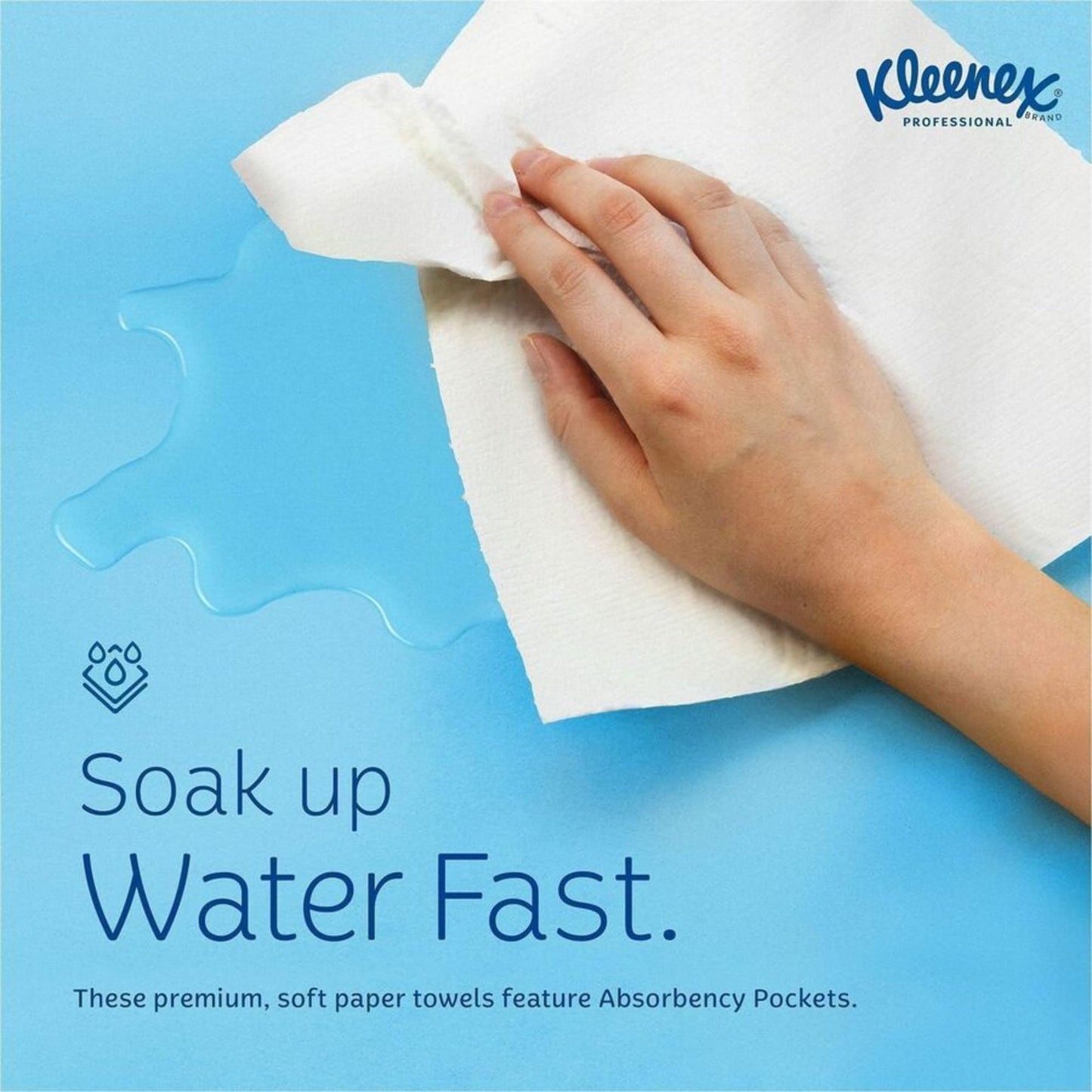 Kleenex® 1-Ply Paper Towels In A Pop-Up Box, Pack Of 120 Sheets