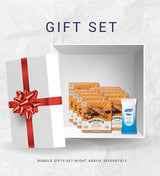 9x Nonnis Biscotti Salted Caramel 6.72 OZ Bundle with Hand Sanitizing Wipes - Crunchy Italian Biscotti with Caramel Flavor Plus Convenient Wipes