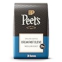 Peet's Coffee, Medium Roast Ground Coffee, 100% Arabica Coffee - Breakfast Blend 28 Ounce Bag