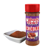 Creole Seasoning 3.8 oz Cajun's Choice Louisiana Foods (Pack of 6)