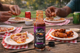 Ghost Berry Hot Sauce by Fresco Sauce - Ghost Pepper - Blackberry - Cranberry Juice - Flavorful - All Natural - Vegan - Gluten Free - 5 fl oz