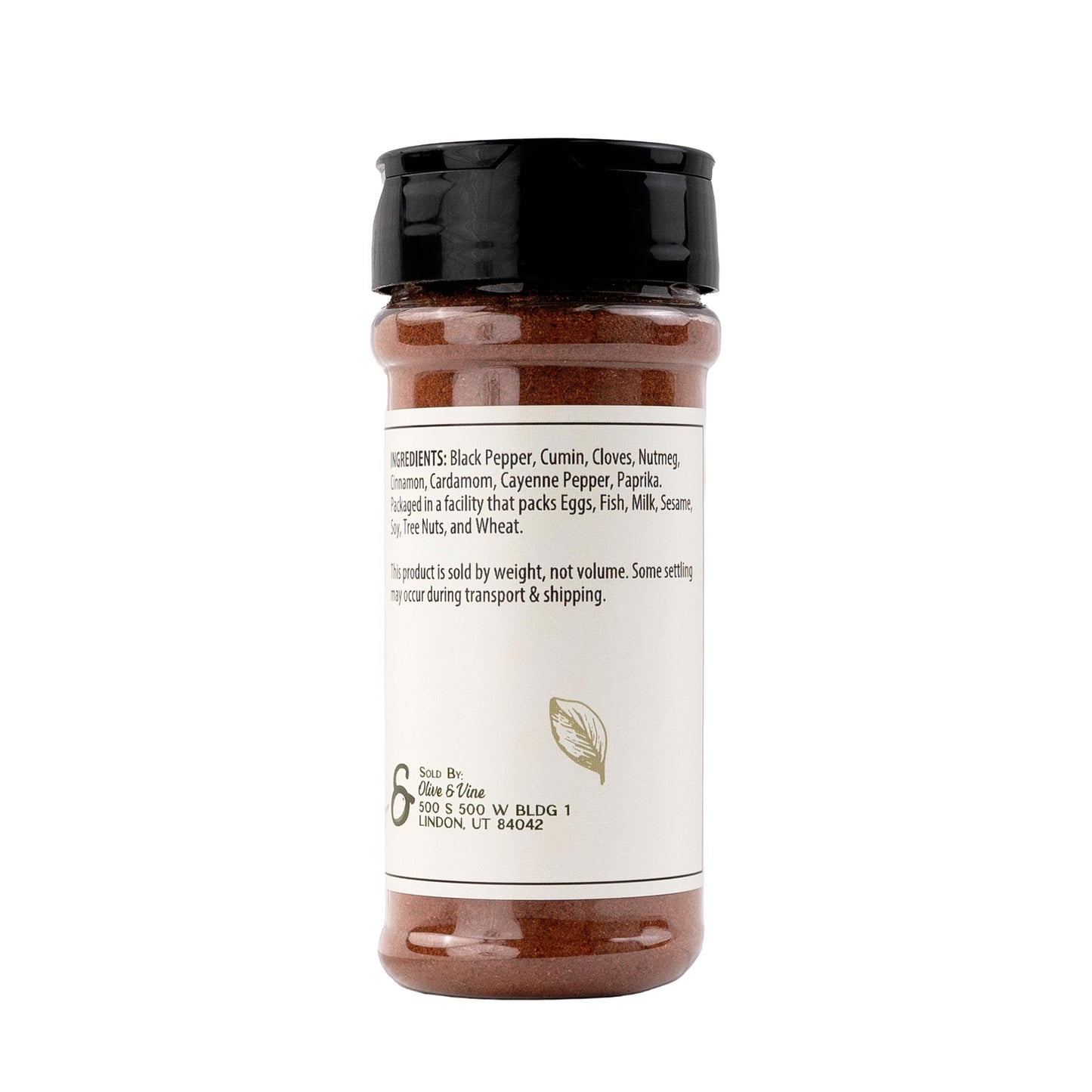 Olive & Vine Baharat Spice, Warm & Aromatic, For Middle Eastern Dishes, Rich Tradition, Authentic Taste, For Global Recipes (4 Ounce)