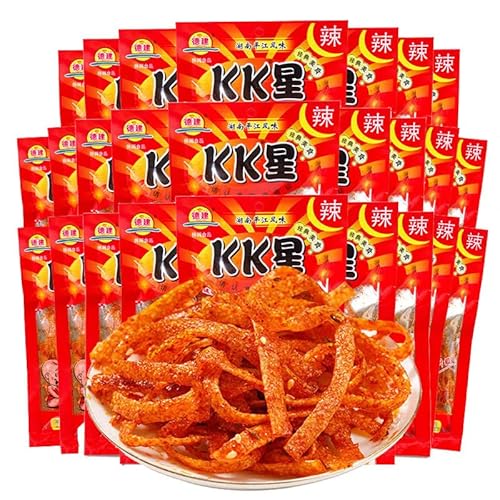 KK? ?? ??? ???? latiao Spicy strip Chinese snacks Chinese food 18g/?X25