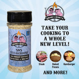 Smoke n Sanity SnS SteakHouse | Sensitive Stomach Approved | Full Flavor | Monash Certified Low FODMAP | Gluten Free | Certified Kosher | Dairy Free