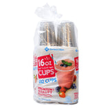Daily Chef Clear Plastic Cups, 16 oz., 120 Count