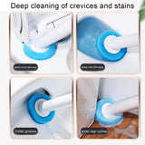 ZAGARO Toilet Brush and Holder | No Contact Toilet Bowl Cleaner Brush - Pleasant Fragrance Toilet Cleaning Brush Scented Toilet Brush for Hotel