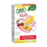 True Lemon, Fruit Punch Packets Low Sugar No Preservatives Kids Hydration Drink Mix, 1.38 Ounce