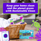 Planet Brands Laundry Detergent Sheets - Made in Sweden, Up to 100 loads 50 Sheets, Sustainable Clean Liquidless Technology, Dissolves Instantly, No