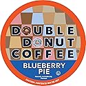 Double Donut Coffee Blueberry Flavored Coffee in Single Serve Pods, Iced or Hot, Keurig K-Cups, 48 Count by Double Donut