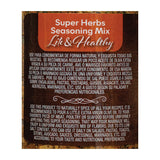 Montero Super Herbs Seasoning Mix 4oz - Dry Herbs & Spices All Purpose Seasoning - MSG FREE - Lite & Healthy, 4 Ounce (Pack of 1)