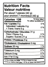 Candy Kingdom Peach Slices Gummies Mini Tub - 225g/7.9 oz