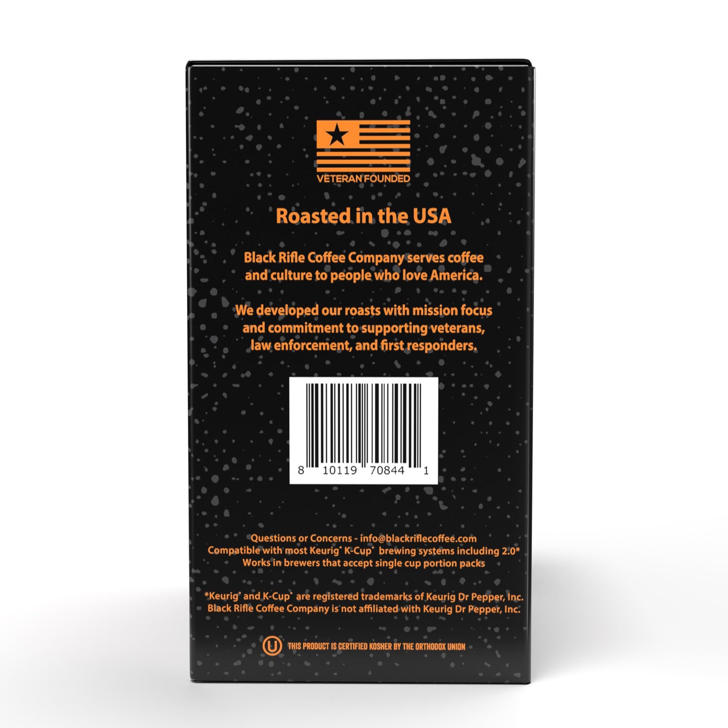 Black Rifle Coffee Company Pumpkin Spice, 22 Count, Medium Roast K Cups - Single Serve K Cups Coffee Pods - Kcup Pods Compatible with Keurig 1.0 & 2.0