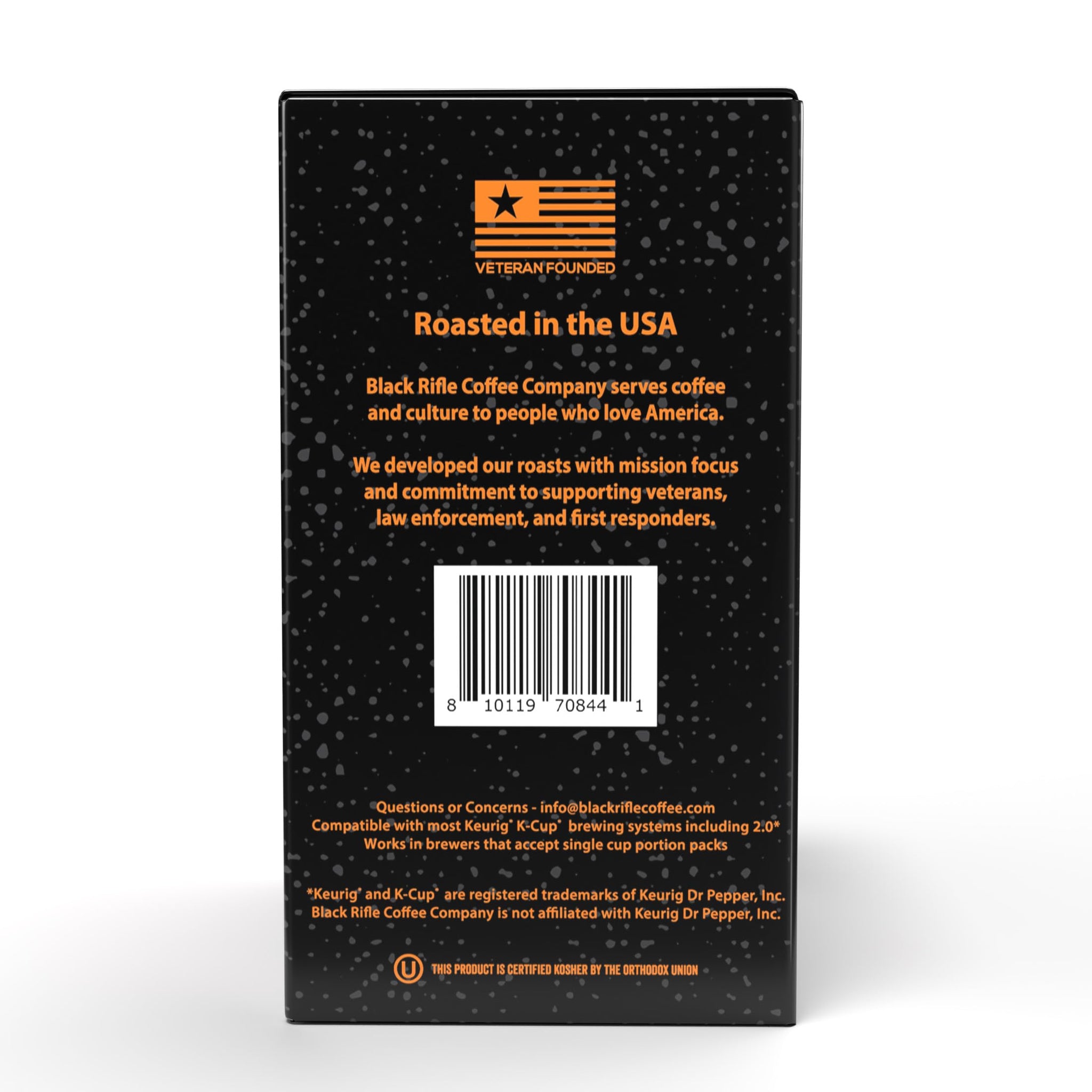 Black Rifle Coffee Company Pumpkin Spice, 22 Count, Medium Roast K Cups - Single Serve K Cups Coffee Pods - Kcup Pods Compatible with Keurig 1.0 & 2.0