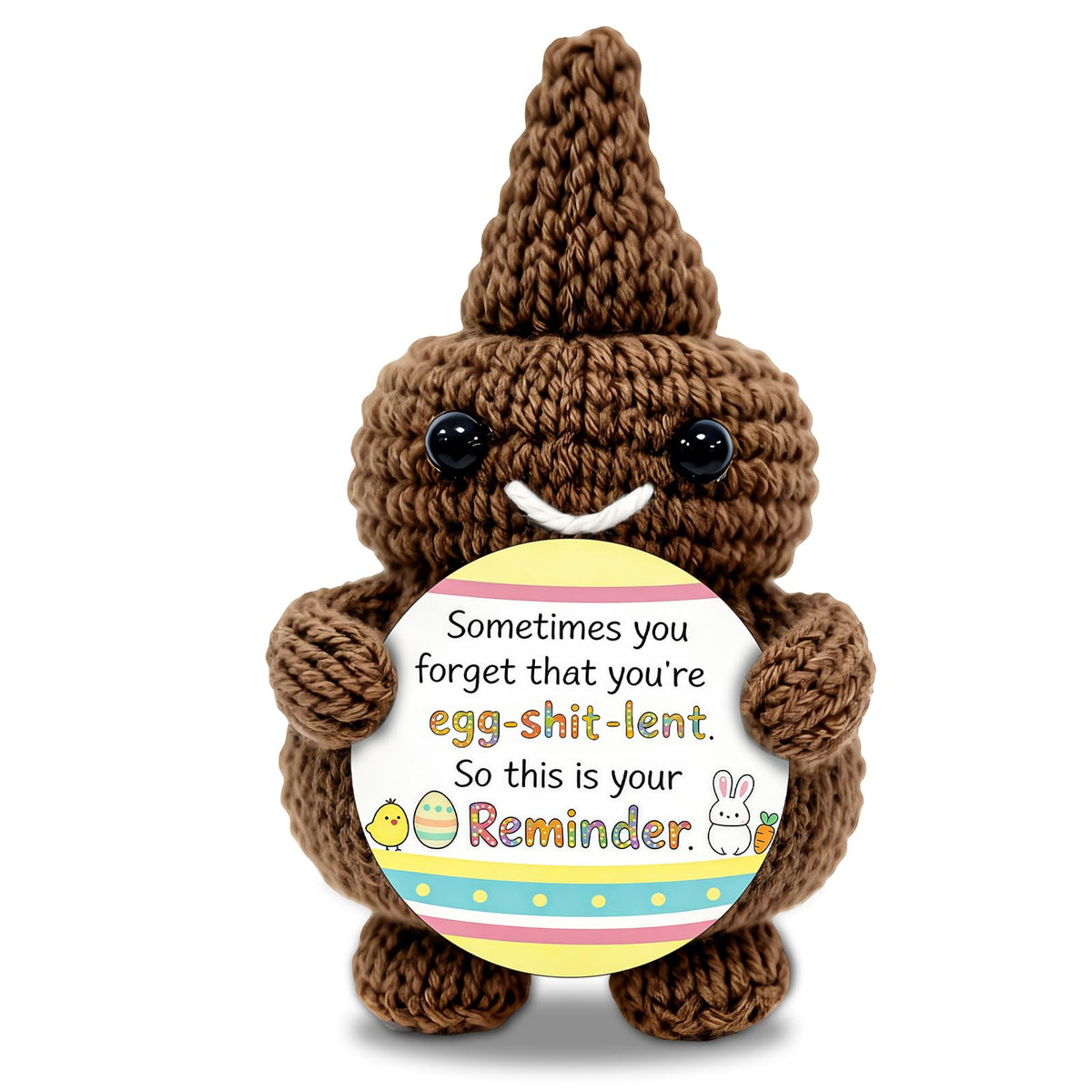 Teen Boy Easter Basket Ideas, Easter Basket Stuffer Gag Gifts for Teens, Handmade Positive Crochet for Teenage Boys Girls, Graduation for Boys Girls