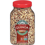 RiceSelect Tri-Color Quinoa, Whole Grain, Gluten-Free, Non-GMO, Vegan, 22-Ounce Jars, 4-Count