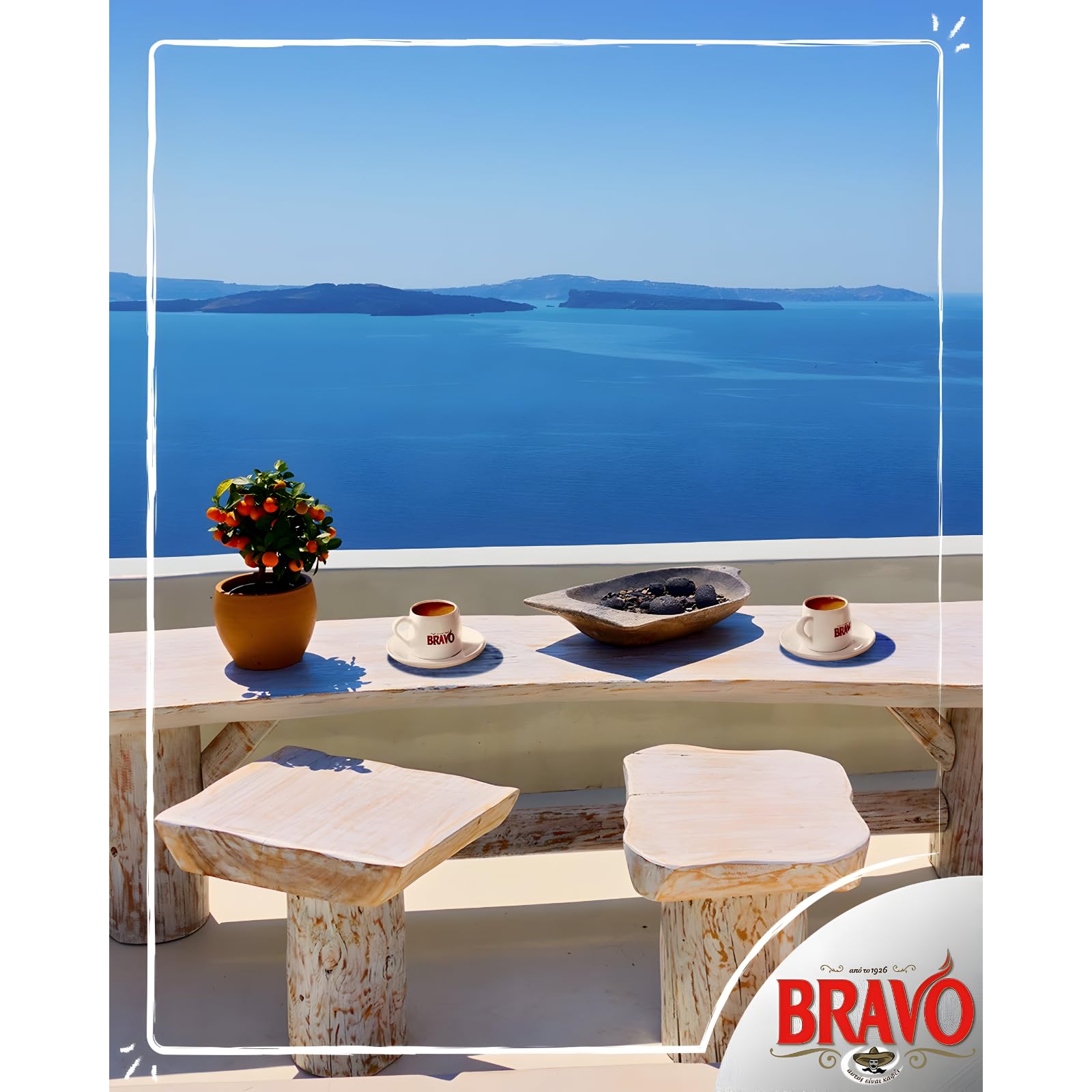 Bravo Classic Greek Coffee - 454gr (1 Lb)