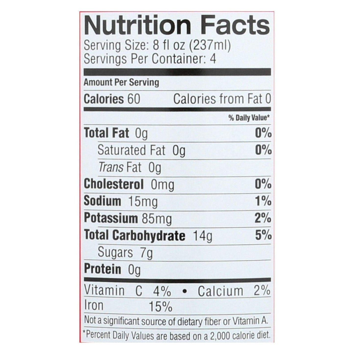 L&A, Juice All Cranberry, 32 Fl Oz
