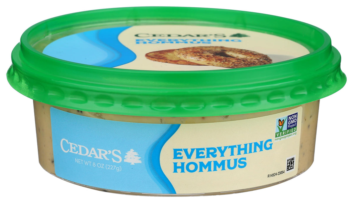 Cedars Mediterranean Food, Hommus Everything, 8 Ounce