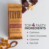 ToYou Granola Bars Dried Fruit & Nuts Bars -14 Count, Gluten Free, Healthy Snacks for Adults and Kids, Breakfast, Home or Office Treats with Protein