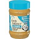 Earth Balance Creamy Peanut and Coconut Oil Spread, Vegan and Gluten Free, 16 oz.