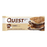 Quest Nutrition Protein Bar, S'Mores, 21g Protein, 4g Net Carbs, 190 Cals, 2.1oz Bar
