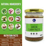 Eastern Blue Thai Curry Paste - Thai Green Curry Paste 8 Oz | Ready to Eat Authentic Thai Curry Sauce for Tasty Dishes and Curries | Vegan, Gluten
