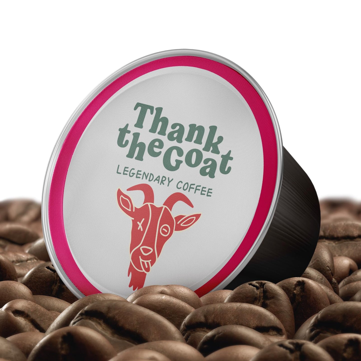 Thank the Goat Gourmet Made to Order Coffee Pods, Freshly Roasted, Dark Roast Compatible with Keurig 2.0 K-Cup Brewers, From Kilimanjaro, Tanzania, 24