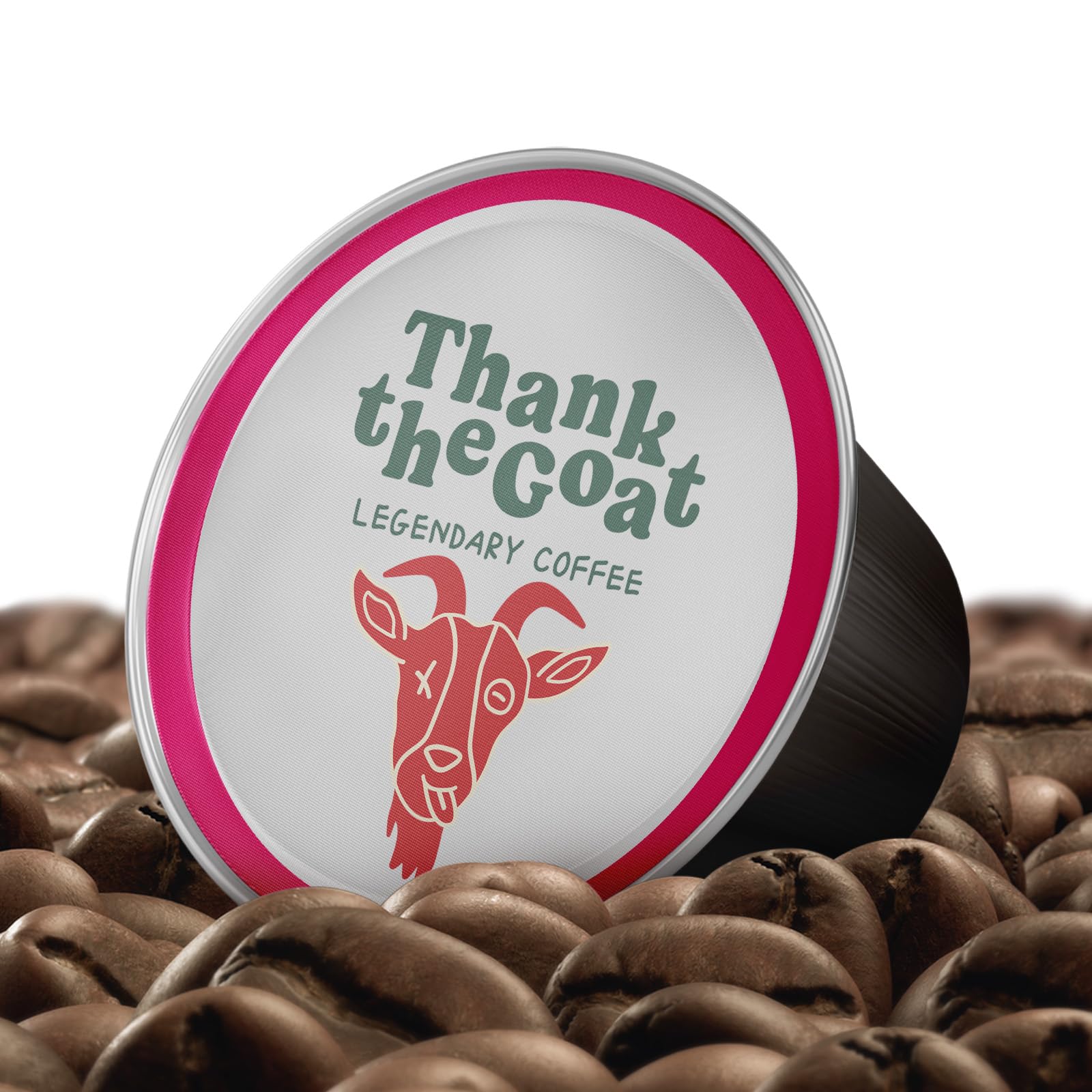Thank the Goat Gourmet Made to Order Coffee Pods, Freshly Roasted, Dark Roast Compatible with Keurig 2.0 K-Cup Brewers, From Kilimanjaro, Tanzania, 24