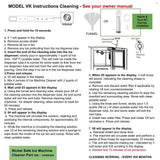 Global Products GLOB PRO SOLUTIONS Ice Machine Cleaner Compatible with Kenmore Ice machine cleaner 8171307