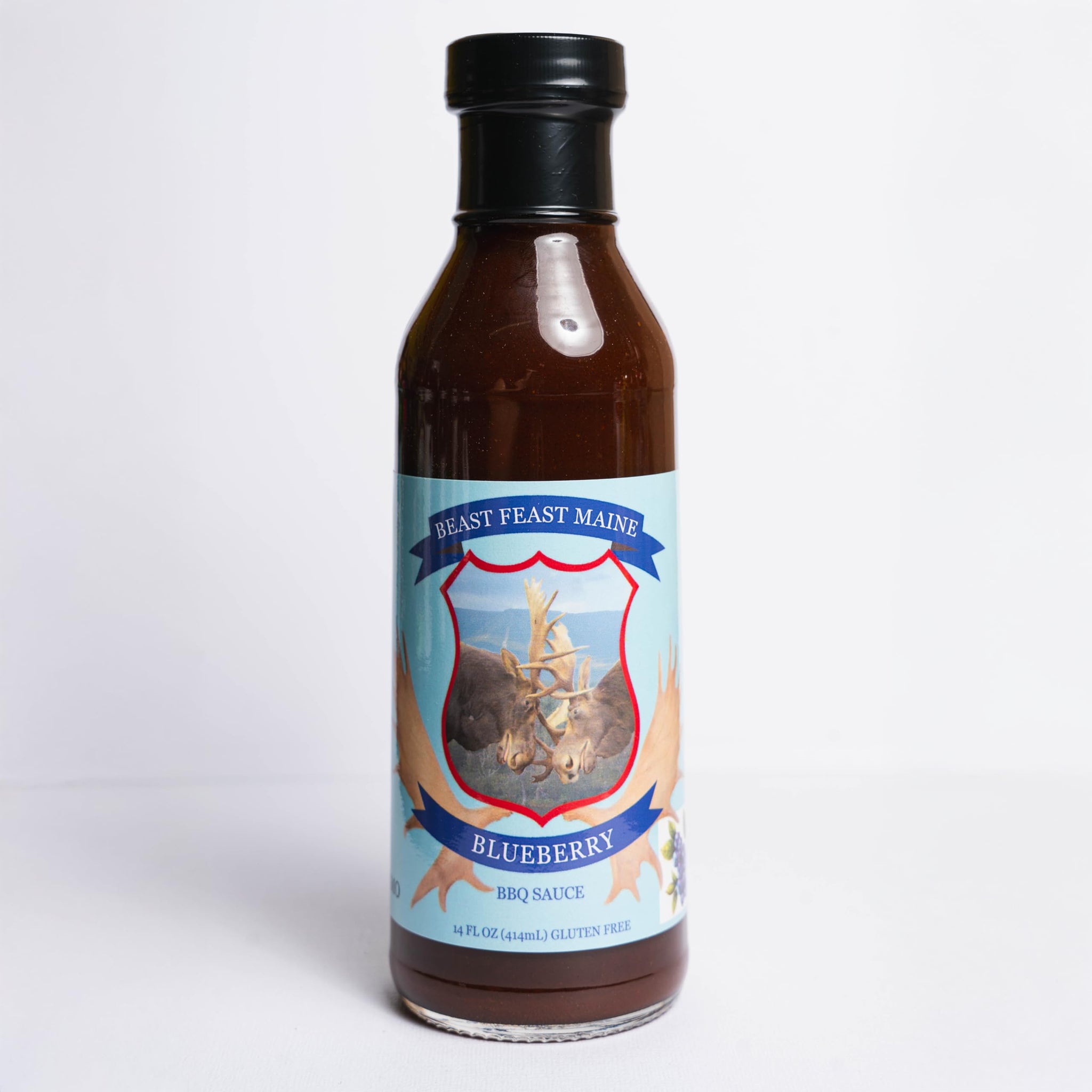 Beast Feast Maine Blueberry BBQ Sauce, Made with Maine Blueberries, Tomato Paste, Molasses, Apple Cider Vinegar