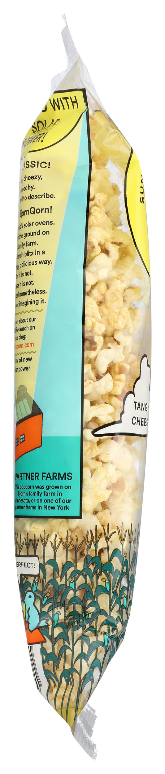 Bjornqorn, Popcorn Sun Popped Classic, 3 Ounce