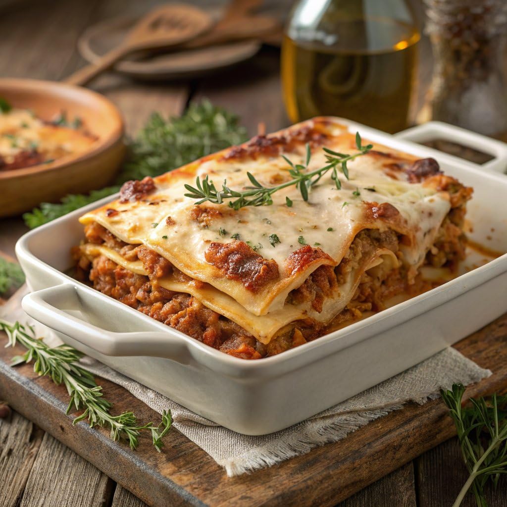Stouffer's Classic Lasagna with Meat and Sauce, Family Size, Easy Frozen Dinners, Meat Lasagna, Oven Ready, Family Frozen Meals