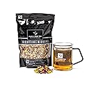 Pure And Easy Tea, Nighttime Nirvana, Caffeine-Free Herbal Sleep & Relaxation Tea, Loose Leaf Blend with Chamomile, Lavender & Lemon Balm, Premium