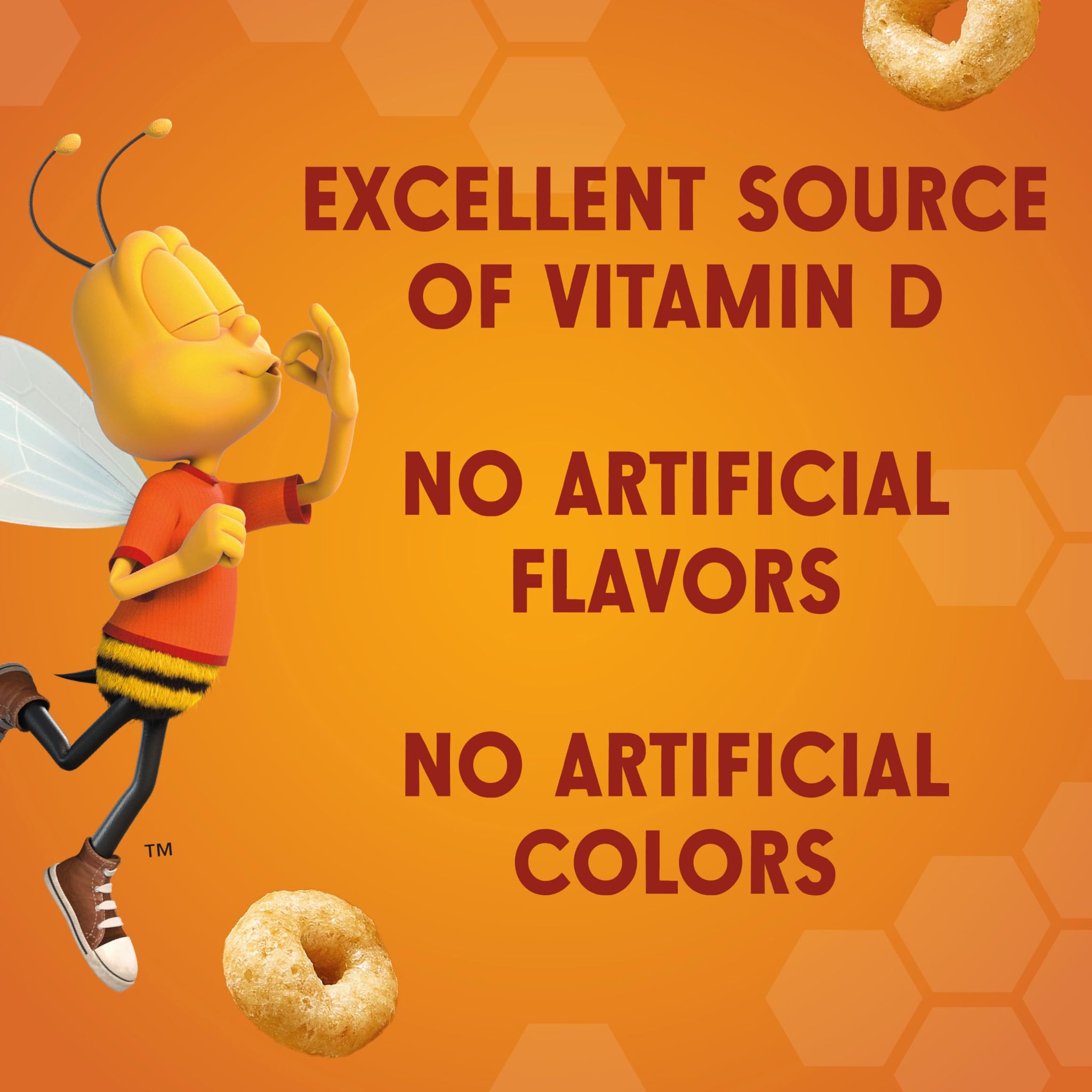 Honey Nut Cheerios Breakfast Cereal Cup, Gluten Free, Single Serve Cereal, 1.8 oz (Pack of 12)