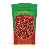 Raw Red skin Peanuts, USA Grown, (Unsalted) 5LB Bag Bulk (80oz) - We Got Nuts