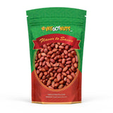 Raw Red skin Peanuts, USA Grown, (Unsalted) 5LB Bag Bulk (80oz) - We Got Nuts