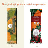 Monsoon Harvest Crunchy Millet Granola Bars - Cranberry Orange - Pack Of 6 Healthy Breakfast Bars (40 Grams Each)