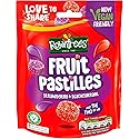 Rowntree's Fruit Pastilles Strawberry & Blackcurrant Pouch 143g (Pack of 3)
