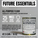 Future Essentials All Purpose Flour - Shelf-Stable, Long-Term Storage Baking Flour for Emergency Preparedness & Everyday Cooking - Made in the USA, 1