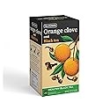 Premium Single Origin Orange Clove Spice Black Ceylon Tea Bags 25 Count Individually Wrapped Herbal, All Natural Full Bodied Aromatic Flavor