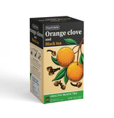Premium Single Origin Orange Clove Spice Black Ceylon Tea Bags 25 Count Individually Wrapped Herbal, All Natural Full Bodied Aromatic Flavor