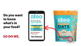 ZEGO Foods Organic Superfood Oatmeal & Muesli, Certified Gluten Free (Apple Cranberry) 13oz