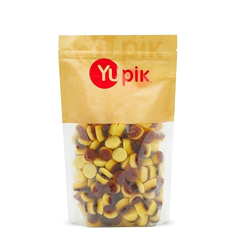 Yupik Gummy Creme Brulee, 2.2 lb (35.2 oz), Gluten-Free, Soft & Chewy Gummies, Creamy Flavor, Dessert-Like Treats, Sweet Candy, Delicious Snack, Ideal