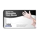 Chef's Star Vinyl Gloves (Medium)