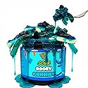 Sour Gooey Gummies, Sour Blue Raspberry Candy, Gummy Candy Mix, Ooze Sticky Gummies, Liquid Chewy Sweet Treat Resealable Container